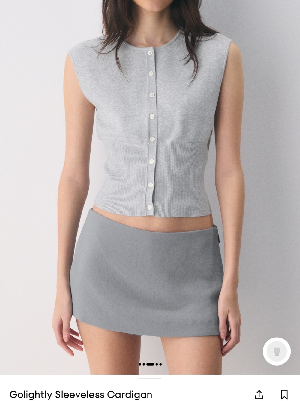 Wilfred Golightly Sleeveless cardigan